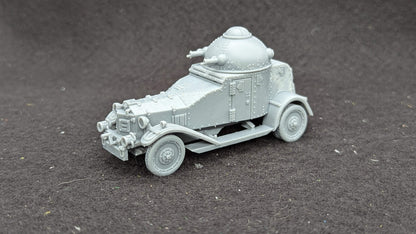 WWII Japanese Vickers Crossley Armoured Car including 5 tops Various Scales Historical Wargaming (US tariffs are pre-paid by us)
