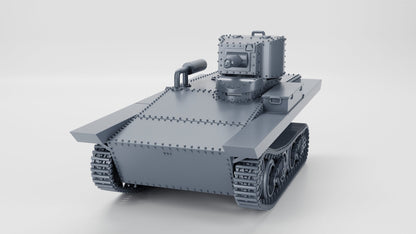 WWII British Vickers Carden-Loyd M1931 Light Amphibious Tank Various Scales Historical Wargaming