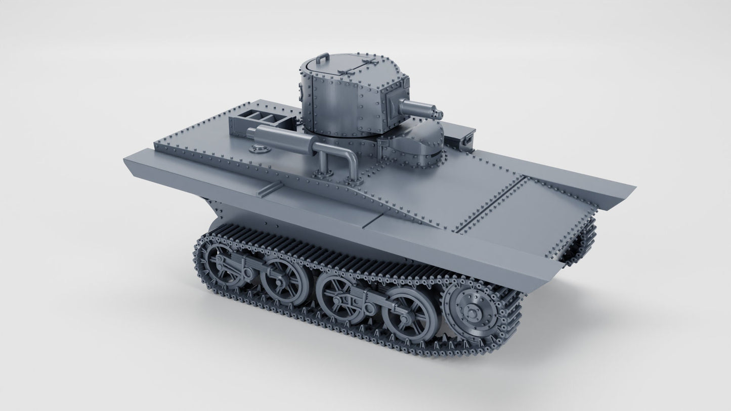 WWII British Vickers Carden-Loyd M1931 Light Amphibious Tank Various Scales Historical Wargaming (US tariffs are pre-paid by us)
