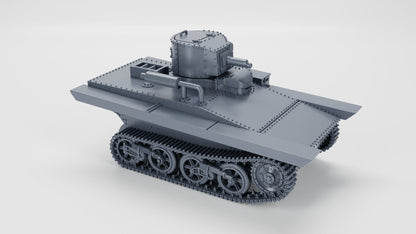 WWII British Vickers Carden-Loyd M1931 Light Amphibious Tank Various Scales Historical Wargaming