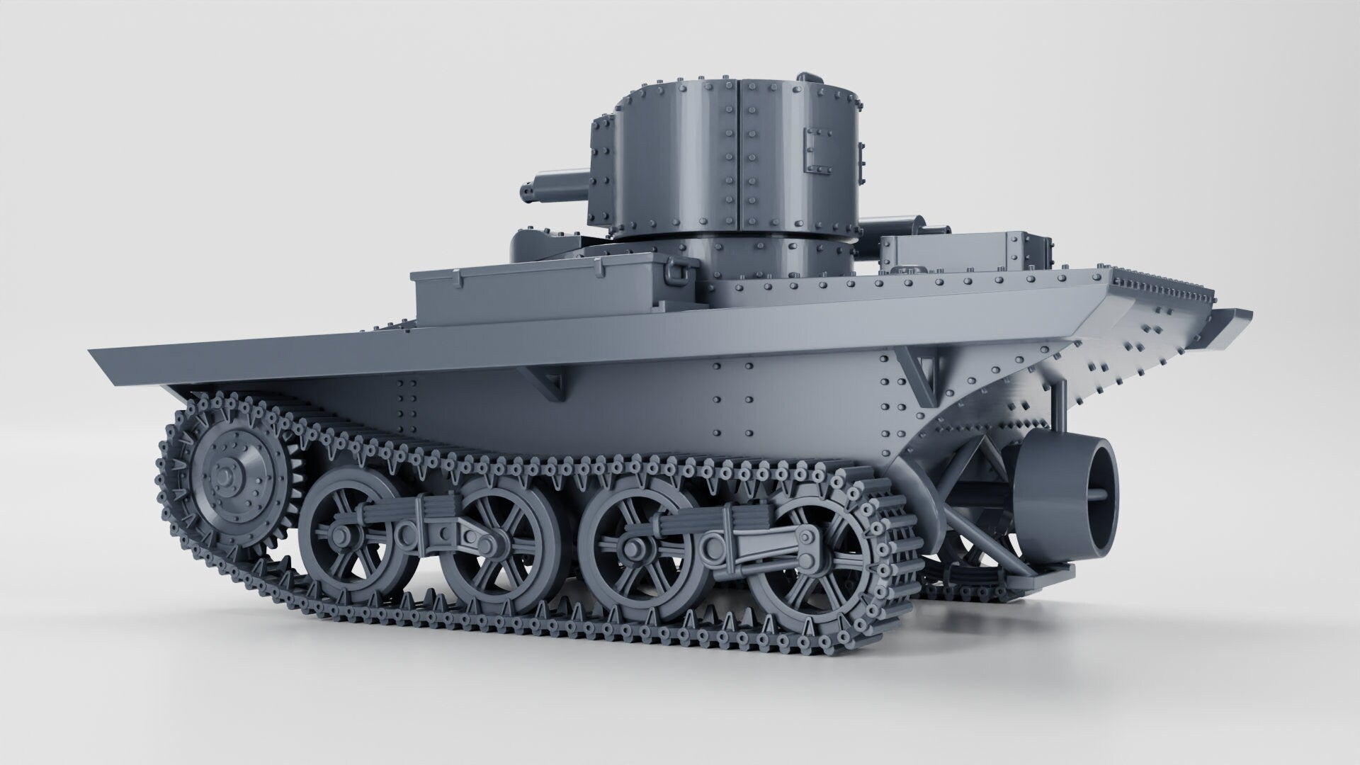 WWII British Vickers Carden-Loyd M1931 Light Amphibious Tank Various Scales Historical Wargaming