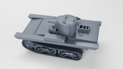 WWII British Vickers Carden-Loyd M1931 Light Amphibious Tank Various Scales Historical Wargaming