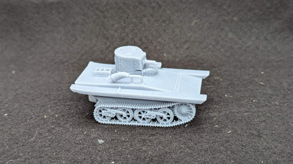 WWII British Vickers Carden-Loyd M1931 Light Amphibious Tank Various Scales Historical Wargaming