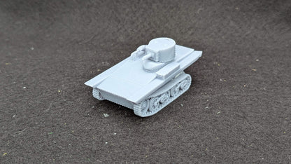 WWII British Vickers Carden-Loyd M1931 Light Amphibious Tank Various Scales Historical Wargaming