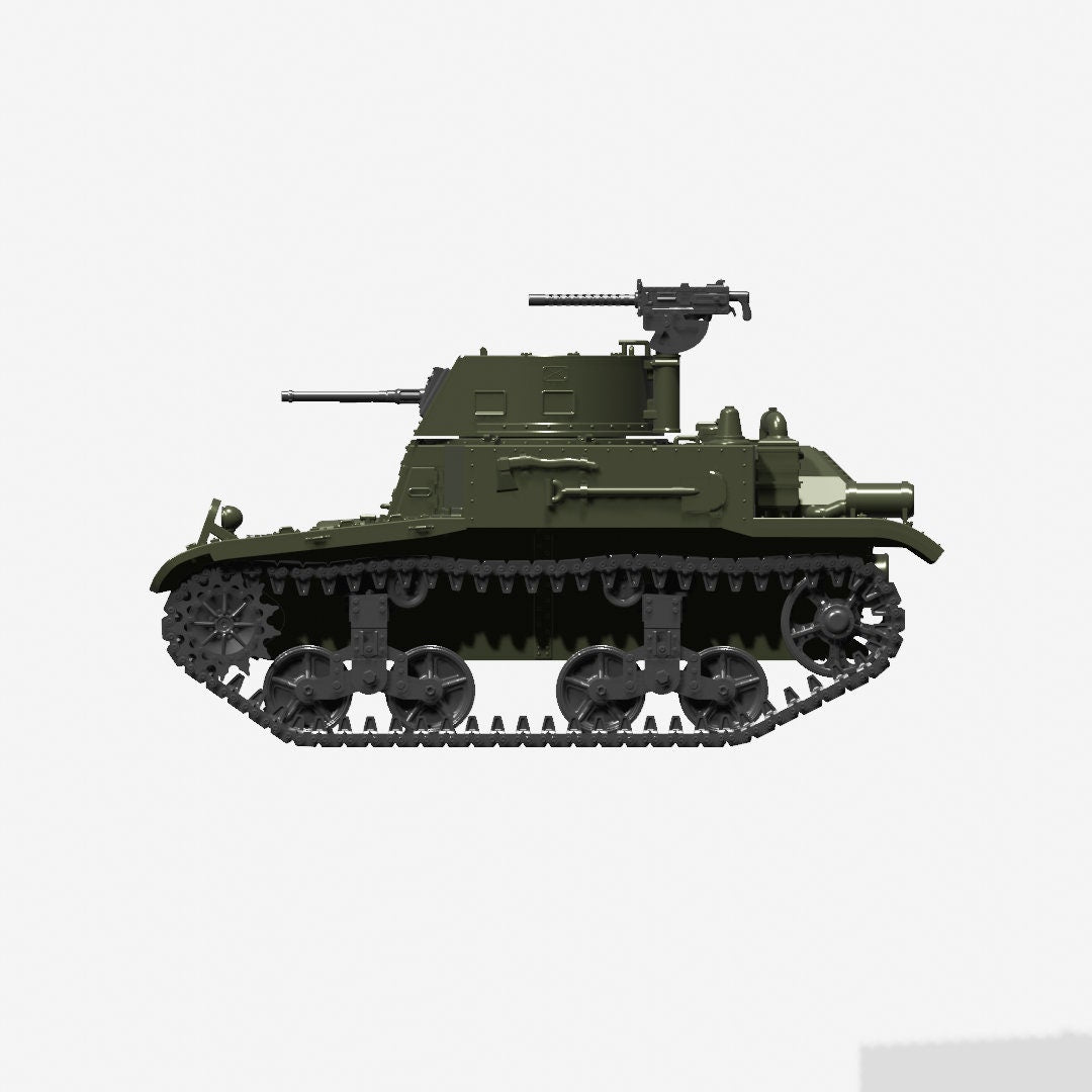 WWII US M1 Combat Car (Light Tank M1) Interwar Various Scales Historical Wargaming