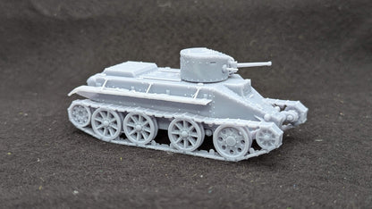 WWII Soviet BT-2 Light Tank Various Scales Historical Wargaming