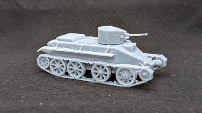 WWII Soviet BT-2 Light Tank Various Scales Historical Wargaming (US tariffs are pre-paid by us)