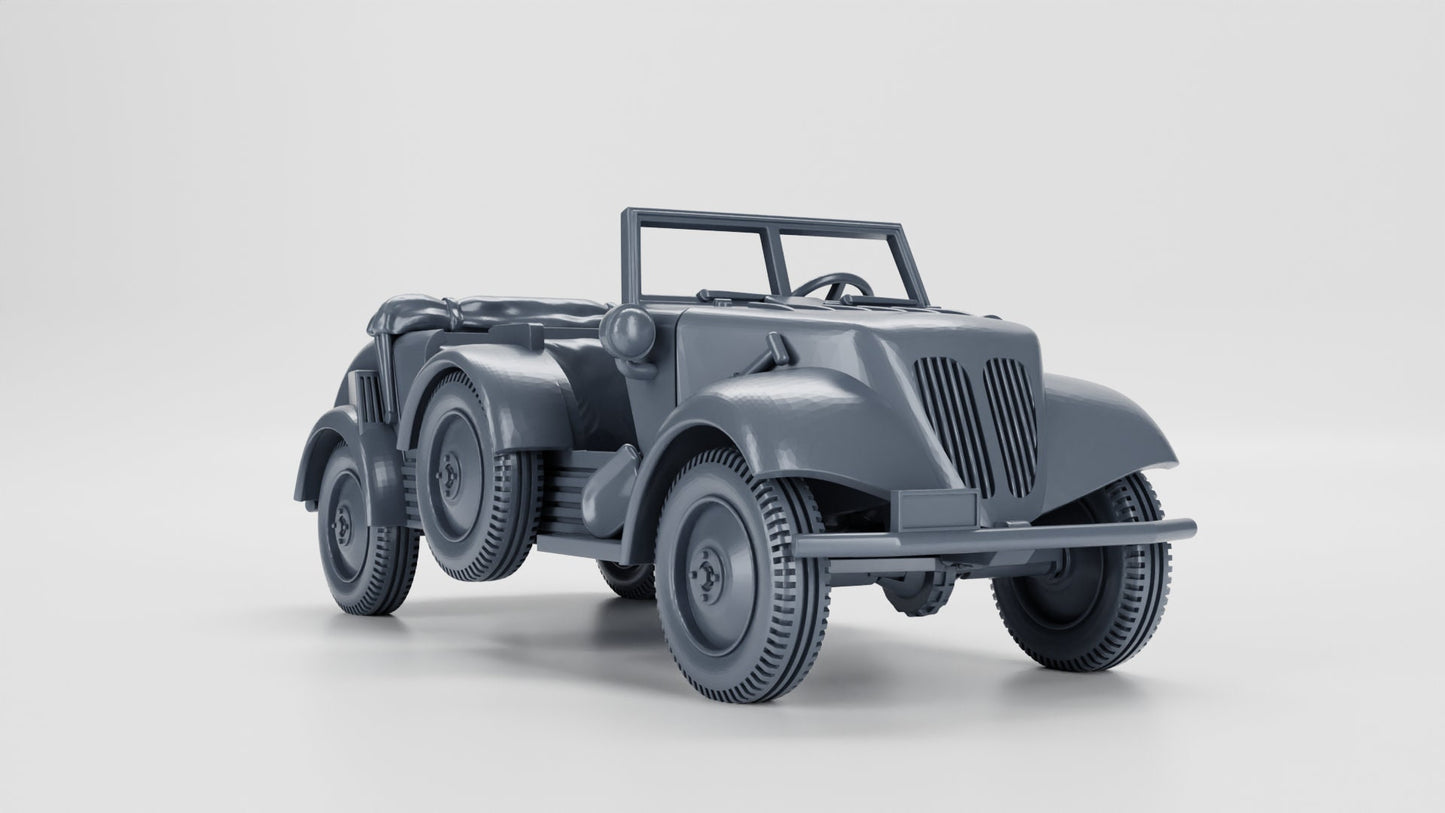 WWII German Gelandewagen Tempo G 1200 Car Various Scales Historical Wargaming (US tariffs are pre-paid by us)