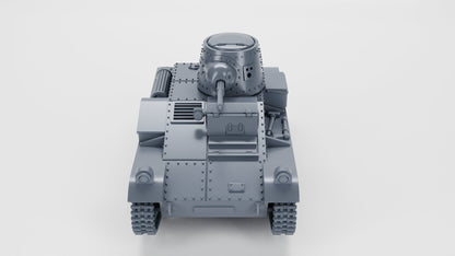 WWII Vickers Light Tank T-15 Belgium WW2 Interwar Various Scales Historical Wargaming