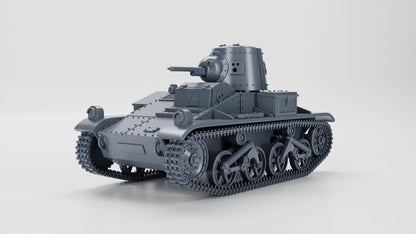 WWII Vickers Light Tank T-15 Belgium WW2 Interwar Various Scales Historical Wargaming (US tariffs are pre-paid by us)