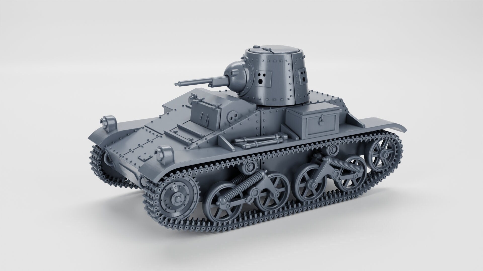 WWII Vickers Light Tank T-15 Belgium WW2 Interwar Various Scales Historical Wargaming (US tariffs are pre-paid by us)