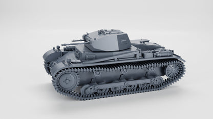 Bolt Action Battlegroup Panzer II Ausf.A (Sd.Kfz.121) + 3 Tankmen WW2 Interwar - 28mm 20mm various scales