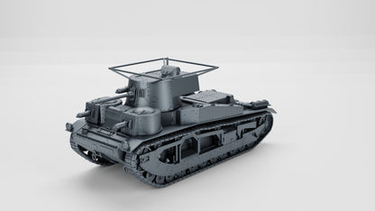 WWII British Vickers Medium Tank Mk.III UK Various Scales Historical Wargaming