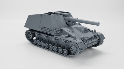 WWII German 15cm s.FH 18/1 Hummel Sd.Kfz.165 Early Production Various Scales Historical Wargaming