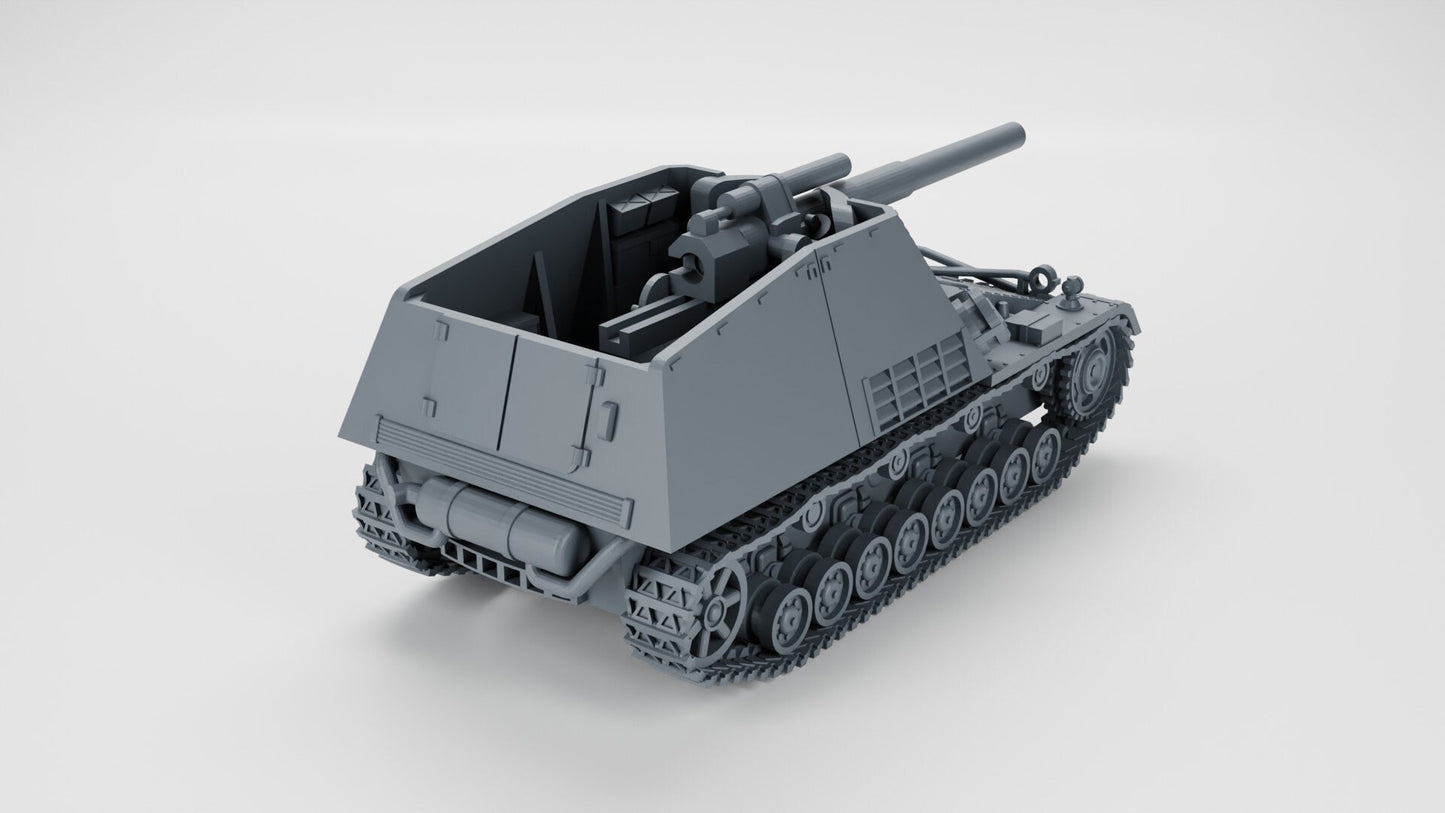 WWII German 15cm s.FH 18/1 Hummel Sd.Kfz.165 Early Production Various Scales Historical Wargaming