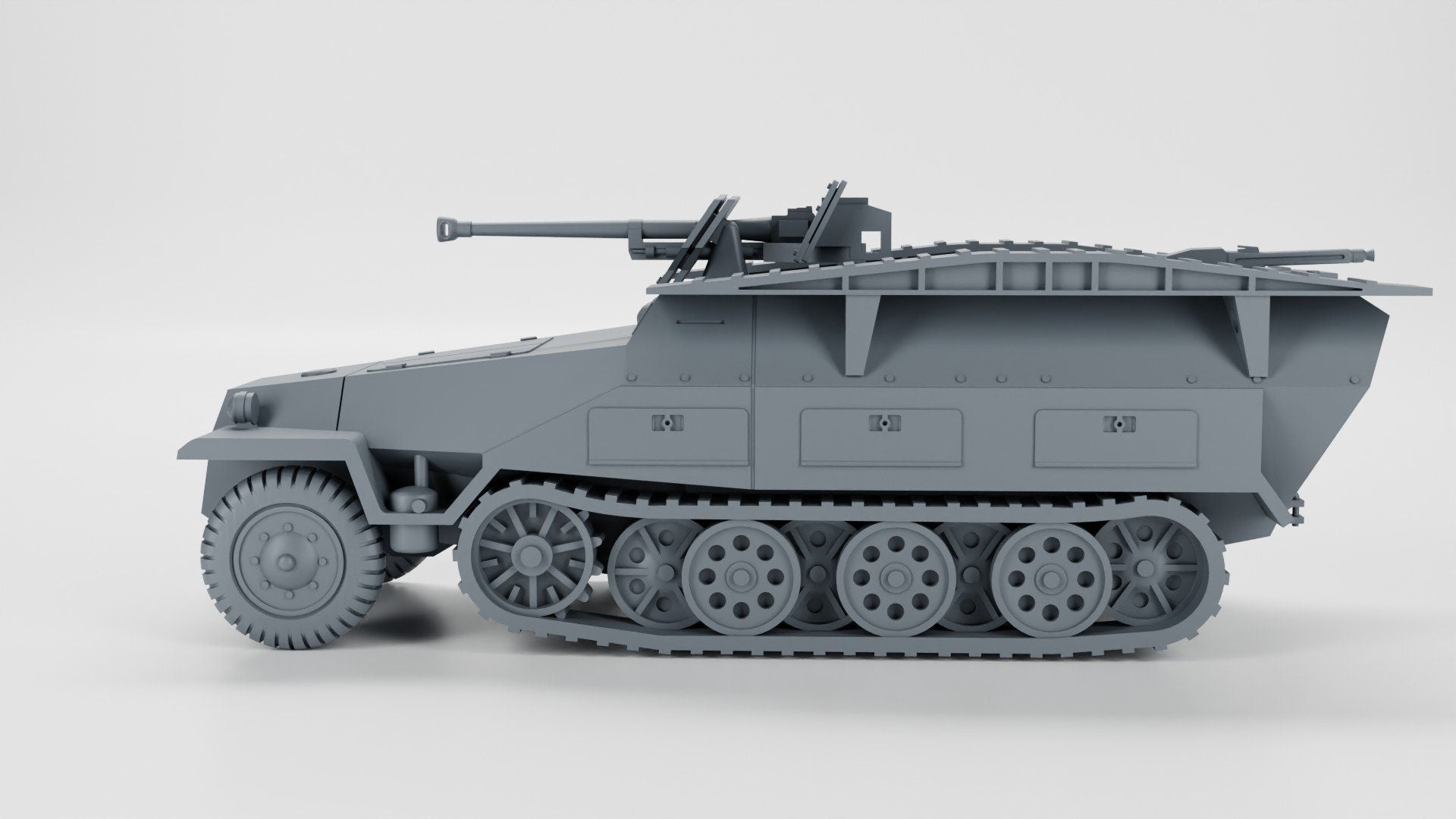 WWII German Panzerspähwagen (Pioneer Wagon) 251/7 Various Scales Historical Wargaming (US tariffs are pre-paid by us)