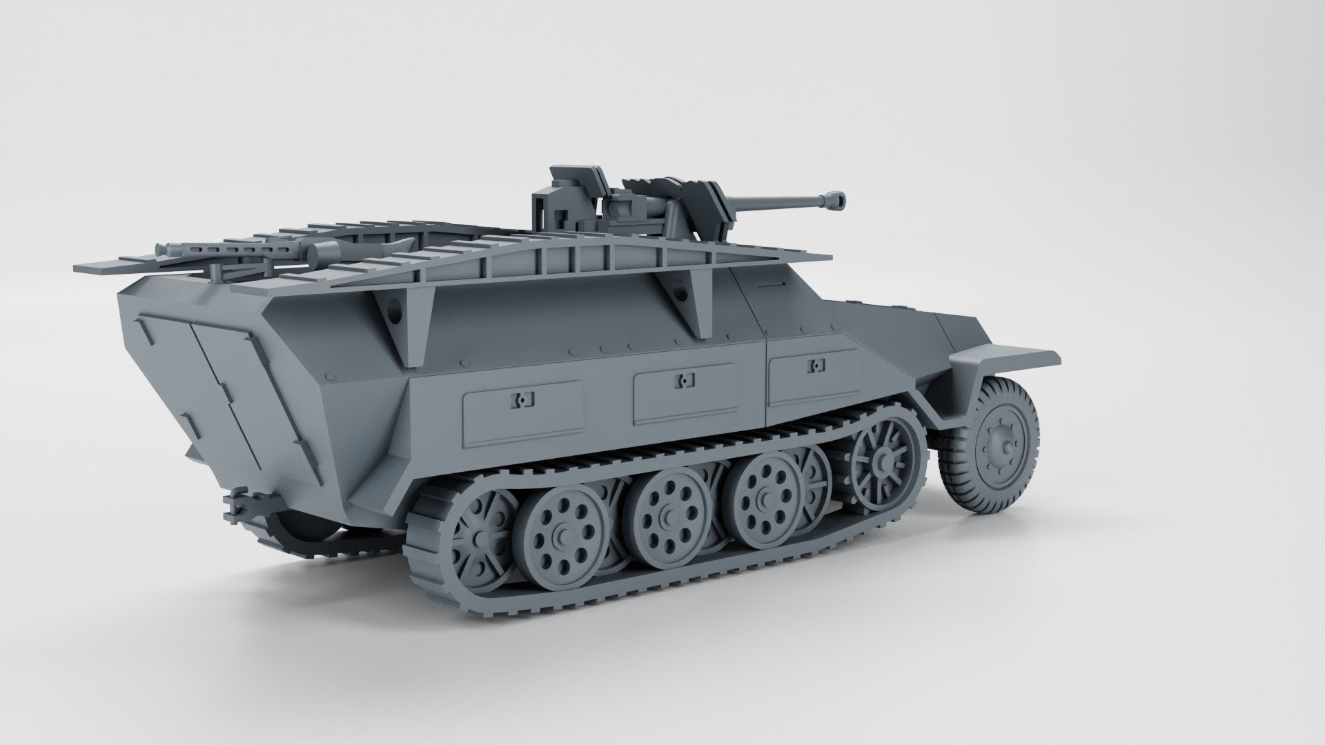 WWII German Panzerspähwagen (Pioneer Wagon) 251/7 Various Scales Historical Wargaming (US tariffs are pre-paid by us)