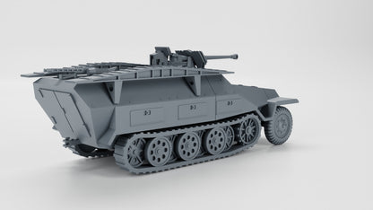 WWII German Panzerspähwagen (Pioneer Wagon) 251/7 Various Scales Historical Wargaming (US tariffs are pre-paid by us)
