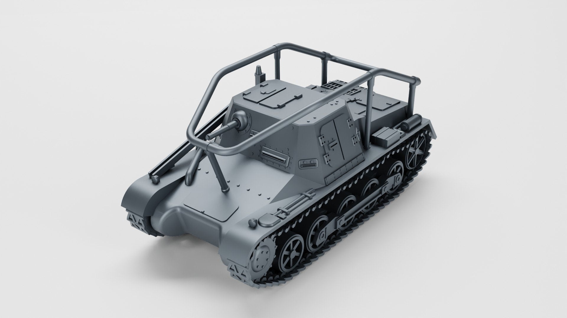 WWII German Command Tank Sd.Kfz. 265 Panzer I ausf B Early War Radio Version Various Scales Historical Wargaming