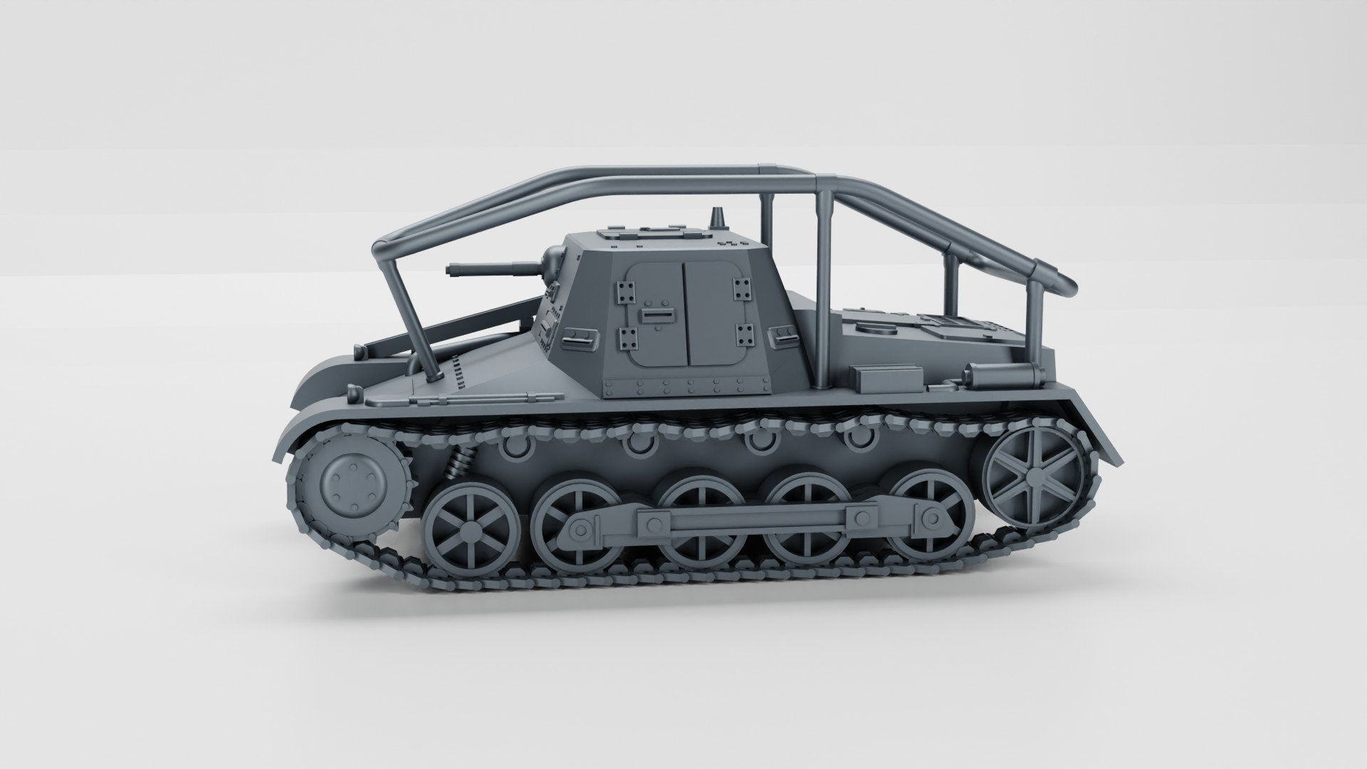 WWII German Command Tank Sd.Kfz. 265 Panzer I ausf B Early War Radio Version Various Scales Historical Wargaming
