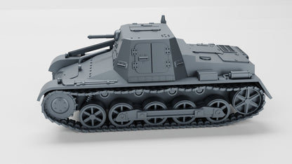 WWII German Command Tank Sd.Kfz. 265 Panzer I ausf B Early War Version Various Scales Historical Wargaming