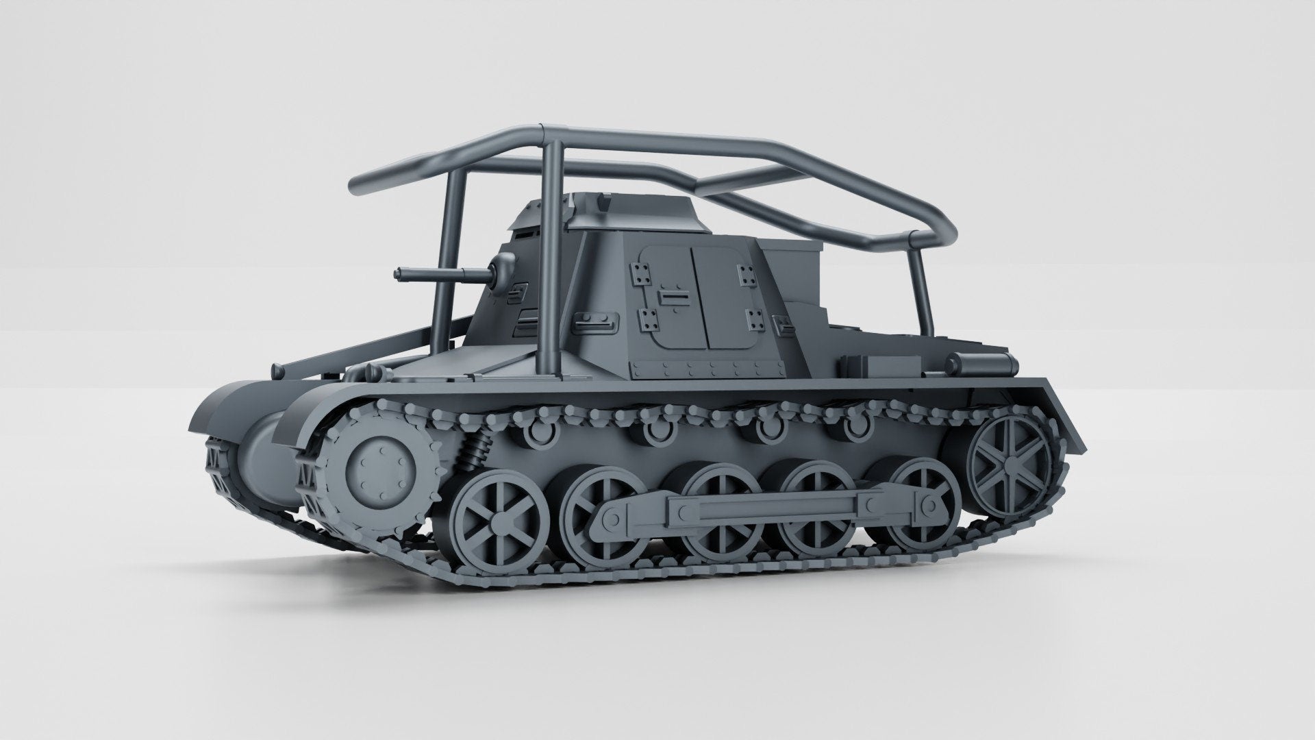 WWII German Command Tank Sd.Kfz. 265 Panzer I ausf B Late War Radio Version Various Scales Historical Wargaming