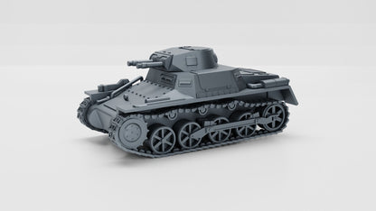 WWII German Panzer I ausf A Early War Version Tank Various Scales Historical Wargaming