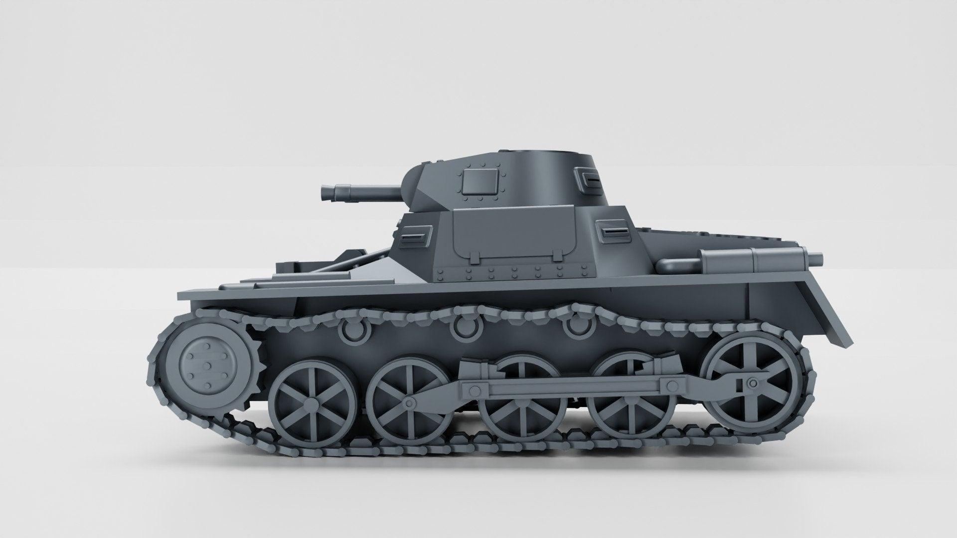 WWII German Panzer I ausf A Early War Version Tank Various Scales Historical Wargaming