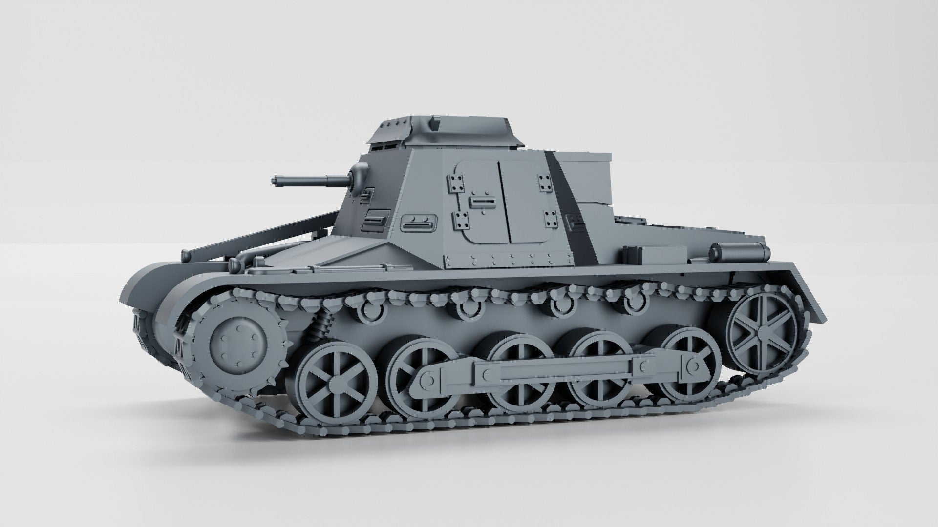 WWII German Command Tank Sd.Kfz. 265 Panzer I ausf B Late War Version Various Scales Historical Wargaming