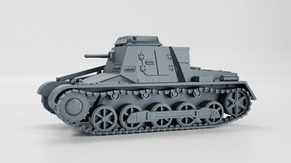 WWII German Command Tank Sd.Kfz. 265 Panzer I ausf B Late War Version Various Scales Historical Wargaming