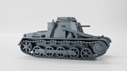WWII German Command Tank Sd.Kfz. 265 Panzer I ausf B Late War Version Various Scales Historical Wargaming