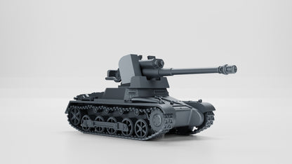 WWII German Panzerjager 1B Mitt 75mm Stuk Various Scales Historical Wargaming