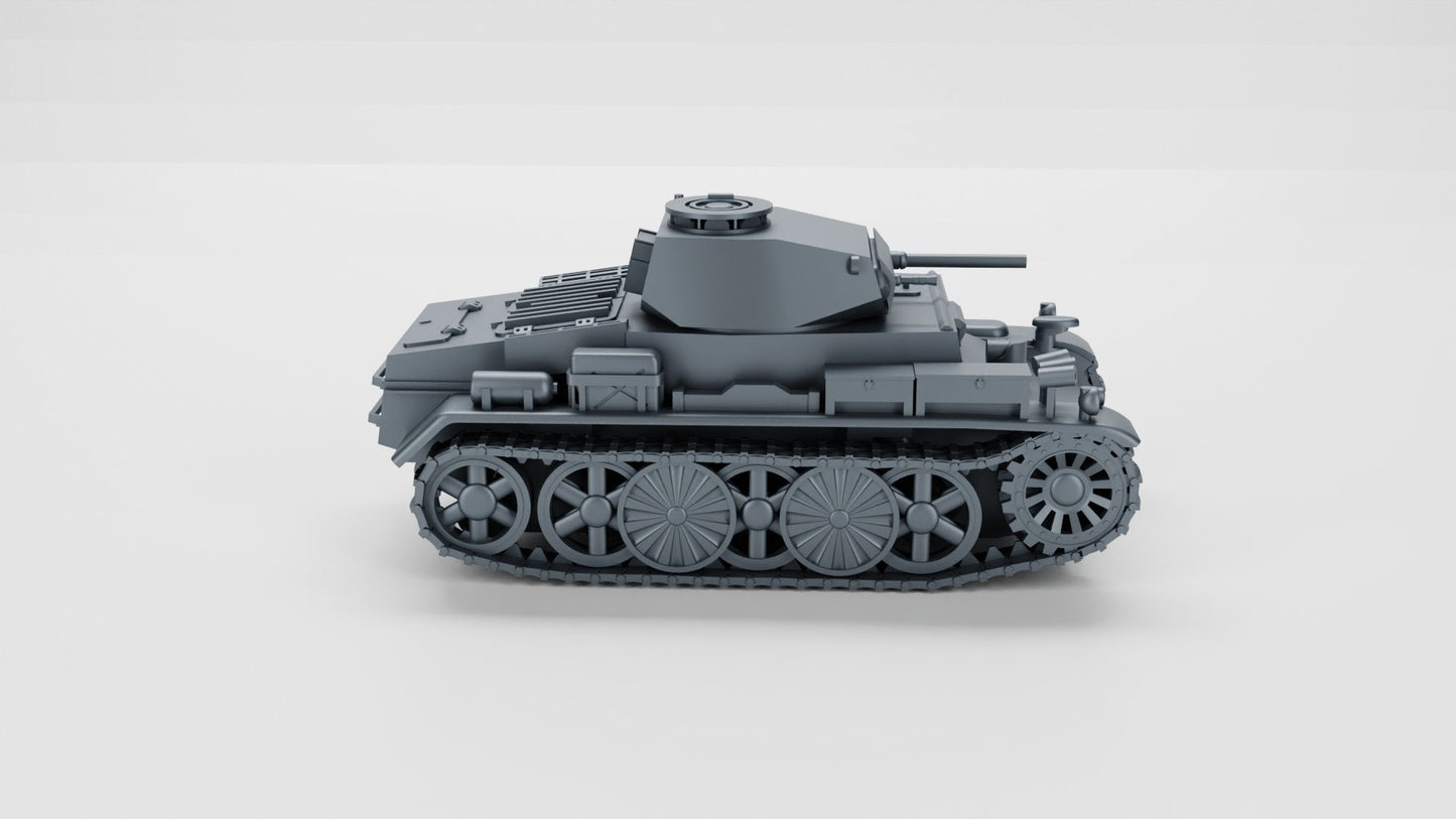 WWII German Panzer I ausf c -Early War Version Various Scales Historical Wargaming (US tariffs are pre-paid by us)