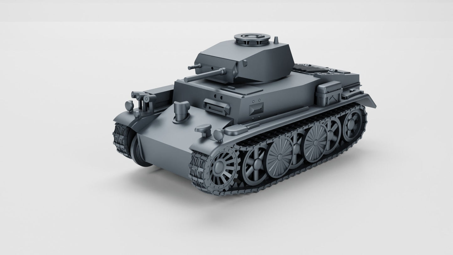 WWII German Panzer I ausf c -Early War Version Various Scales Historical Wargaming (US tariffs are pre-paid by us)
