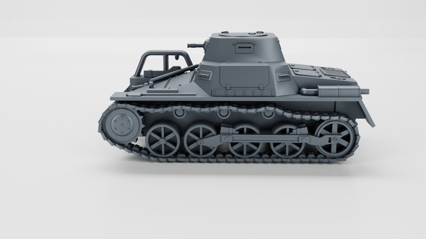 WWII German Command Tank Panzer I ausf A Sd.Kfz. 265 Various Scales Historical Wargaming (US tariffs are pre-paid by us)