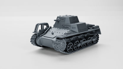 WWII German Command Tank Panzer I ausf A Sd.Kfz. 265 Various Scales Historical Wargaming (US tariffs are pre-paid by us)