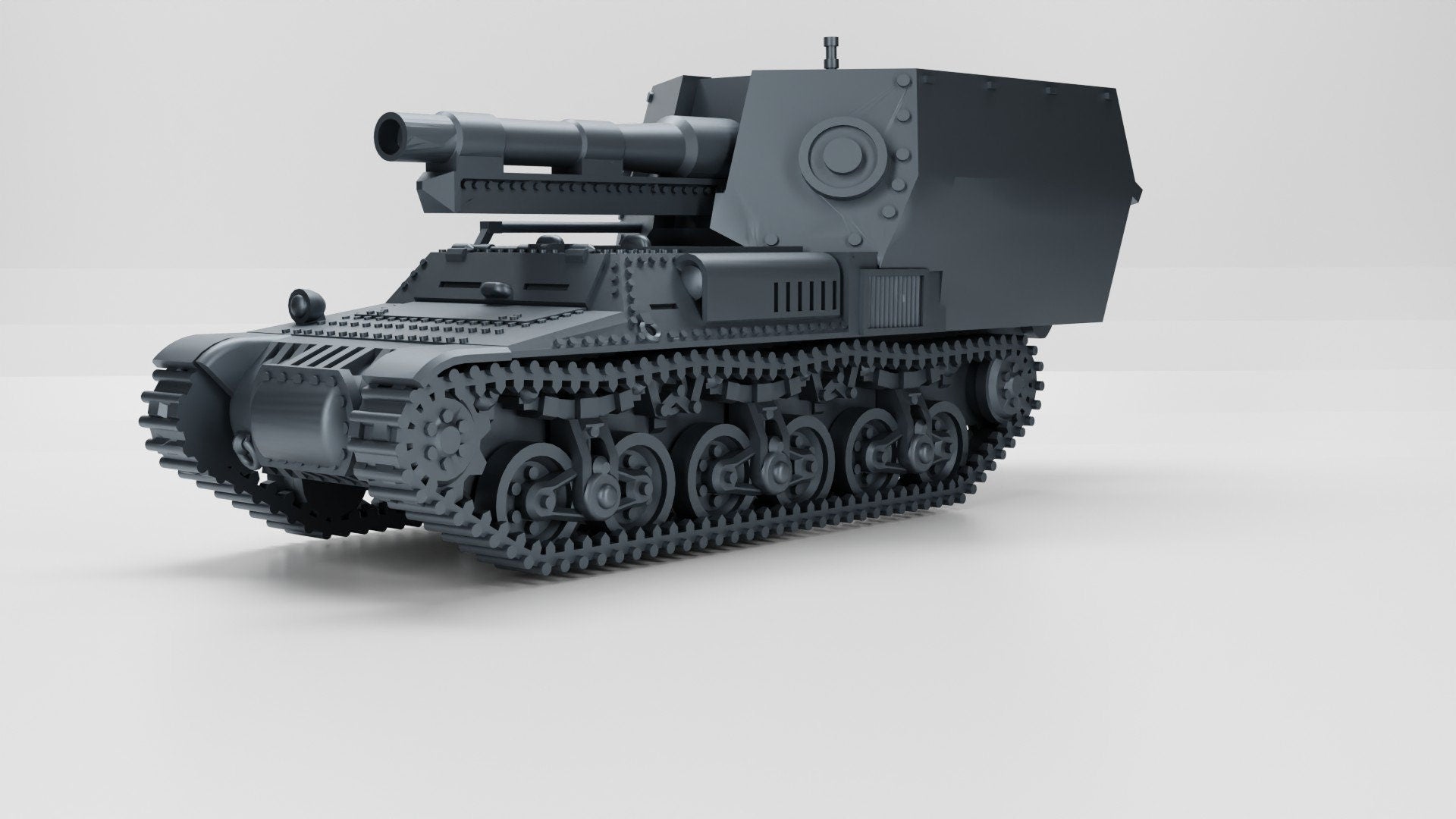 WWII German 15cm 13-1 Lorraine Sd.Kfz.135-1 Various Scales Historical Wargaming (US tariffs are pre-paid by us)