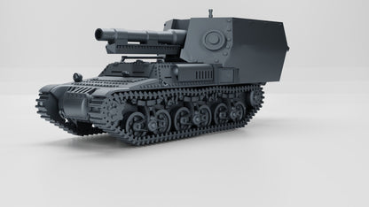 WWII German 15cm 13-1 Lorraine Sd.Kfz.135-1 Various Scales Historical Wargaming (US tariffs are pre-paid by us)