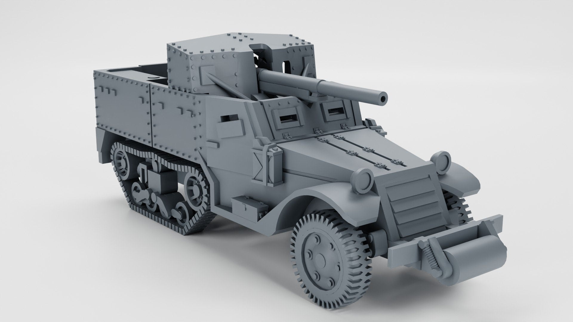 WWII US M3 Gun Motor Carriage Various Scales Historical Wargaming (US tariffs are pre-paid by us)