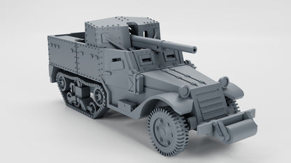 WWII US M3 Gun Motor Carriage Various Scales Historical Wargaming (US tariffs are pre-paid by us)