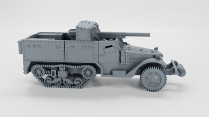 WWII US M3 Gun Motor Carriage Various Scales Historical Wargaming (US tariffs are pre-paid by us)