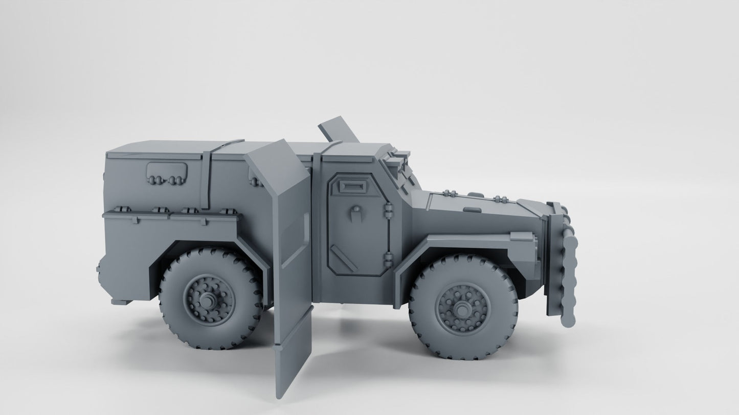 Modern British Humber PIG Armoured Car with Bumper and Ears Various Scales Historical Wargaming