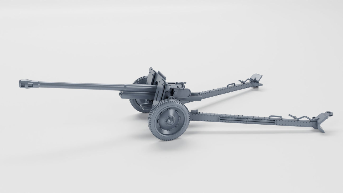 WWII German Antiank Gun 7.62cm PAK 36 Various Scales Historical Wargaming