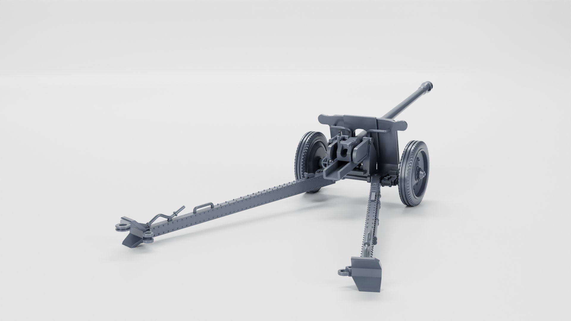 WWII German Antiank Gun 7.62cm PAK 36 Various Scales Historical Wargaming