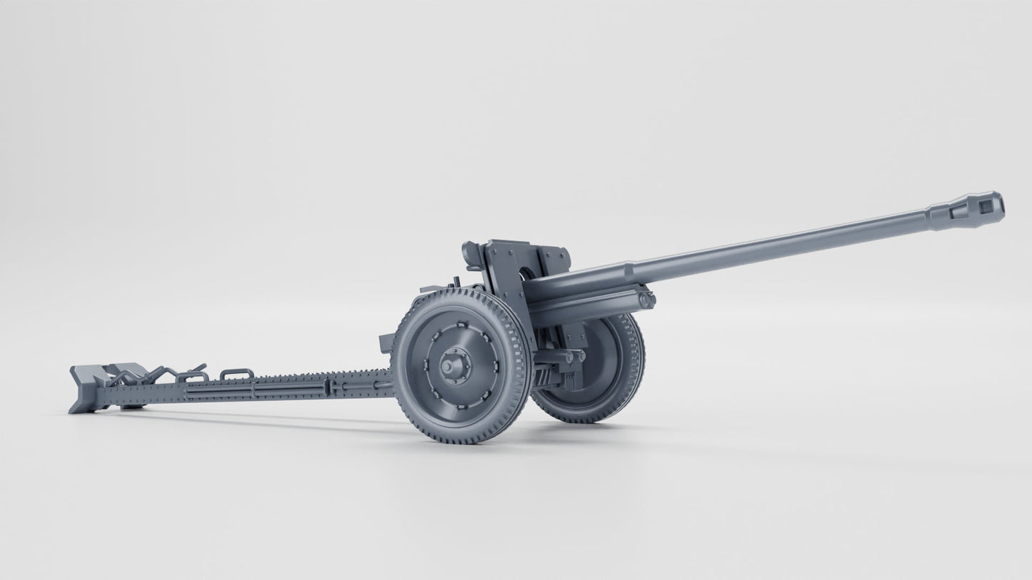 WWII German Antiank Gun 7.62cm PAK 36 Various Scales Historical Wargaming