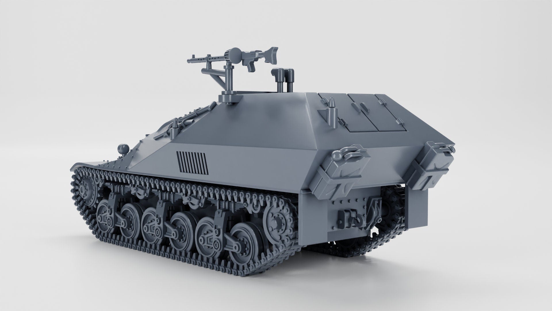 WWII German Grosser Funk und Beobachtungswagen auf GW Lorraine Schlepper (f) Various Scales Historical Wargaming