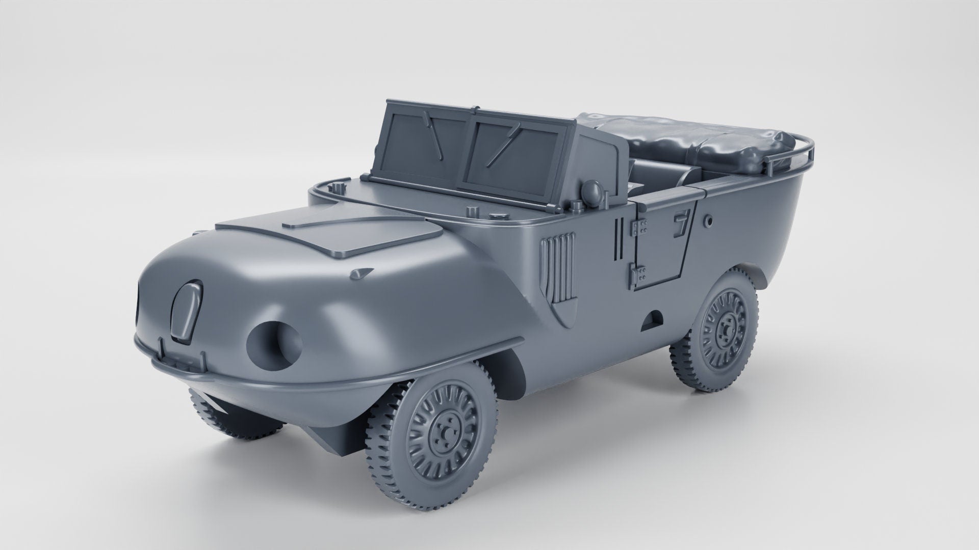 WWII German Schwimmwagen Trippel SG 6/38 Various Scales Historical Wargaming (US tariffs are pre-paid by us)