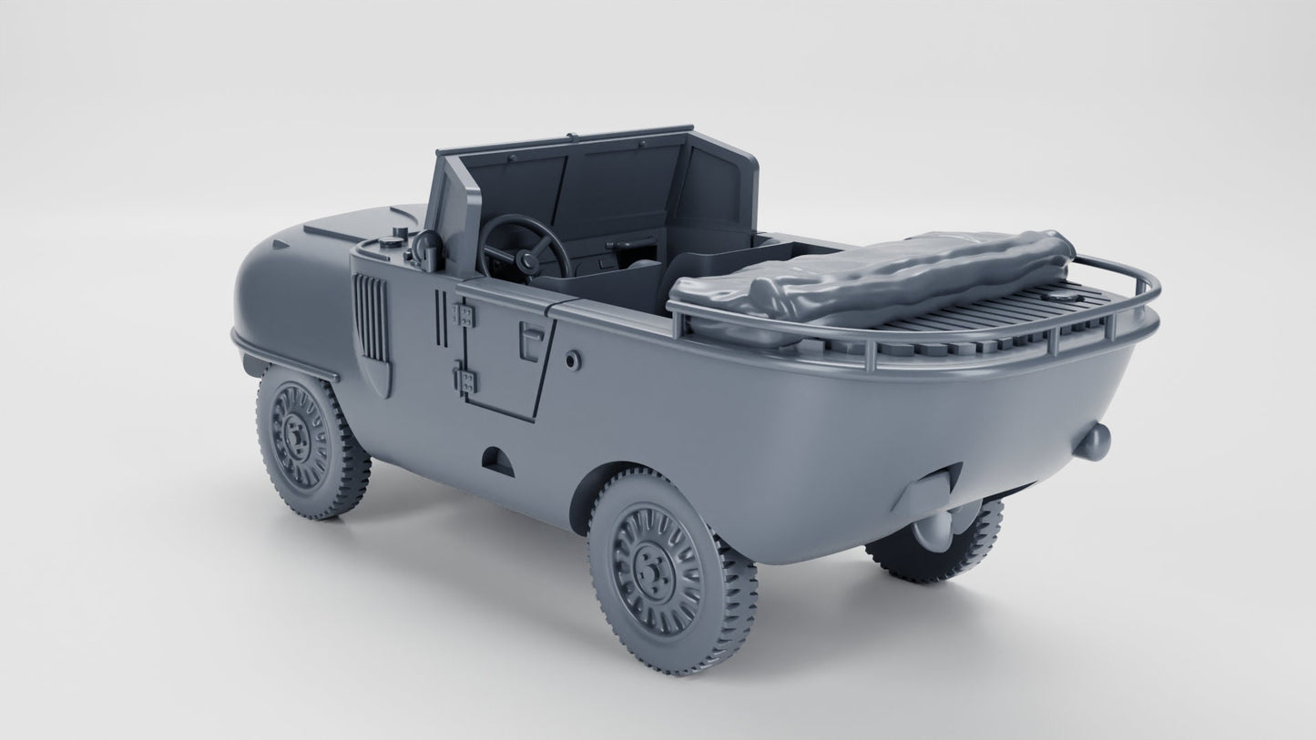 WWII German Schwimmwagen Trippel SG 6/38 Various Scales Historical Wargaming