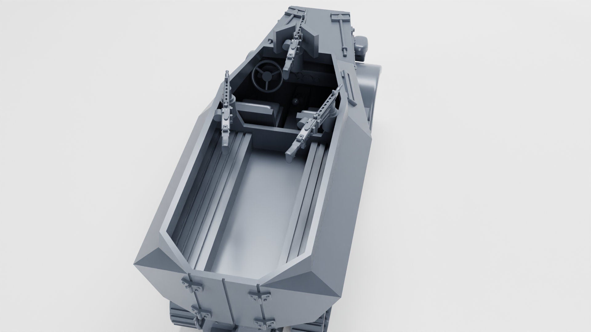 WWII German Unic 304(f) Schutzenpanzer Wagen Various Scales Historical Wargaming