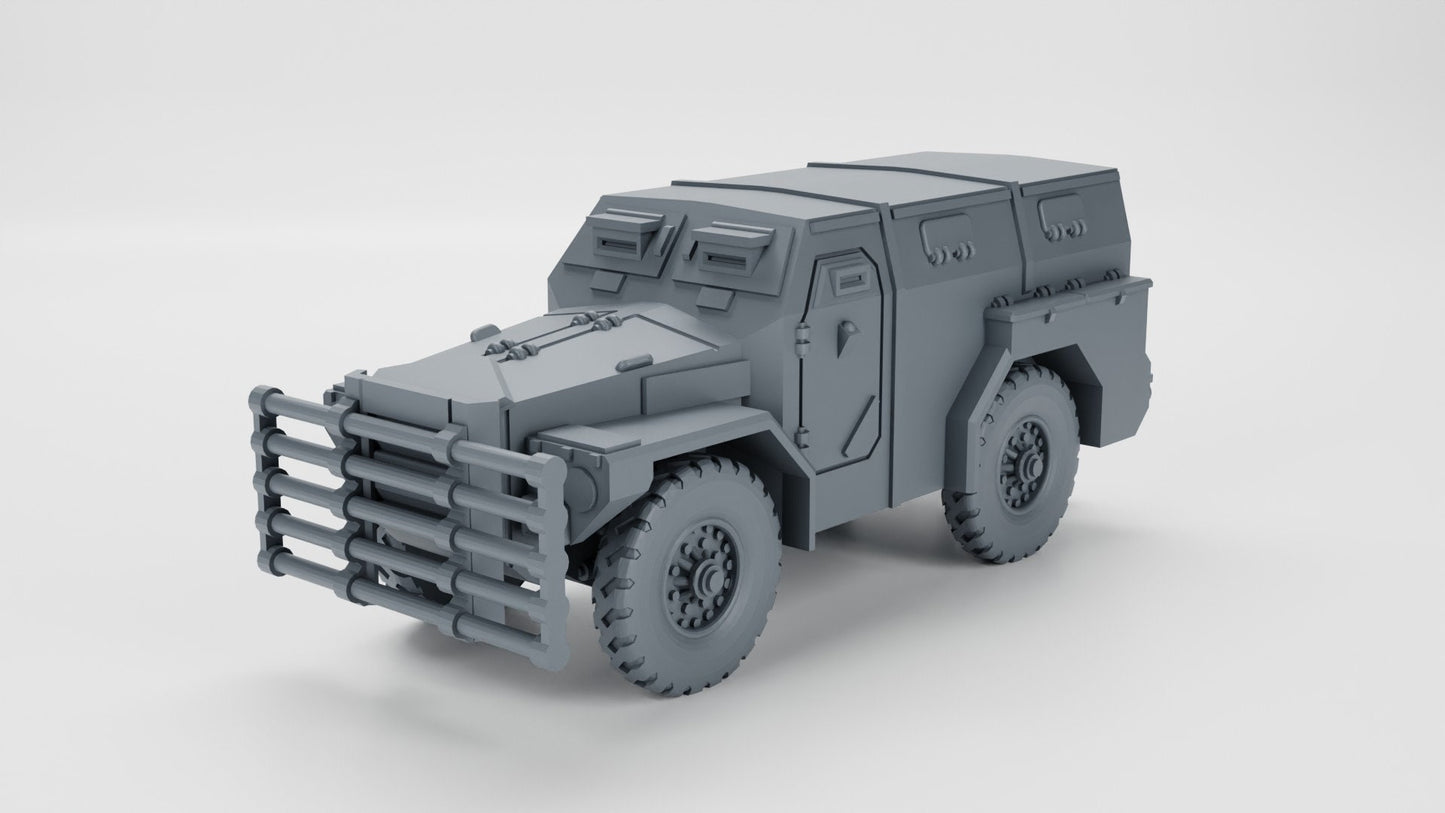 Modern British Humber PIG with Bumper Various Scales Historical Wargaming